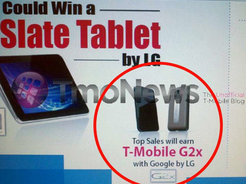 T-Mobile G2X LG Optimus 2X