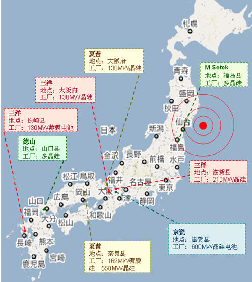 日本地震對能源走勢的影響