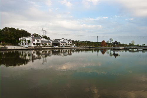 澎湖水乡彭墩村