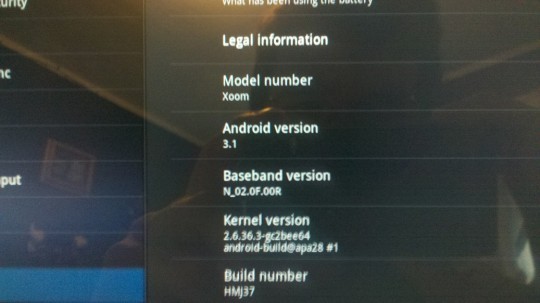 XOOMʼAndroid 3.1 ϸع 