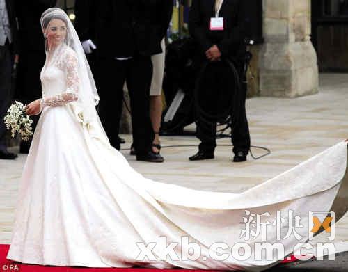 英王妃婚纱被批是山寨货-搜狐新闻