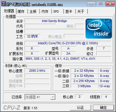 ý i3-2310MGT520M