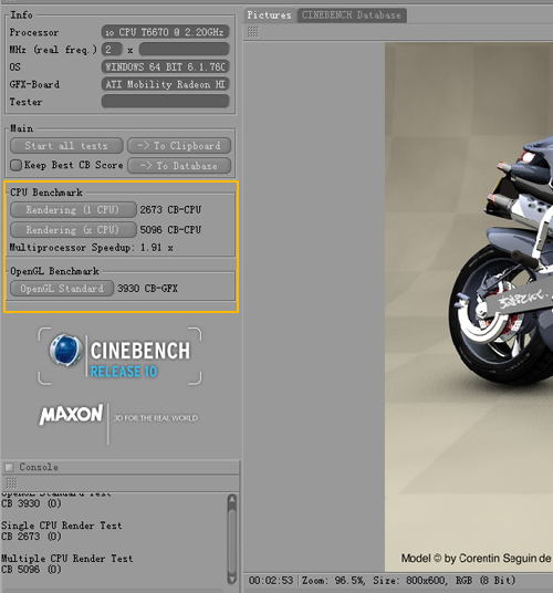 CINEBENCH R10