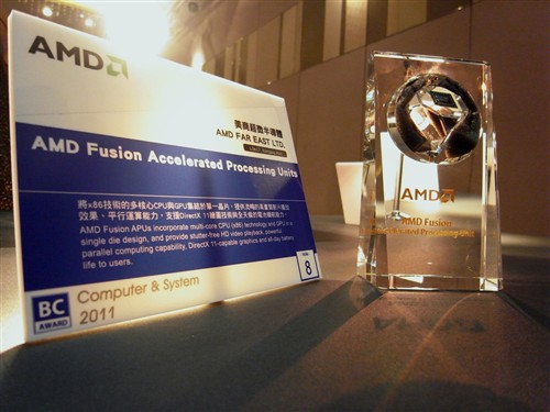 AMD Fusion APUCOMPUTEX 2011ѡ񽱡
