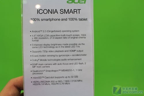 4.8Android Acer ICONIA SMART̨ױ 