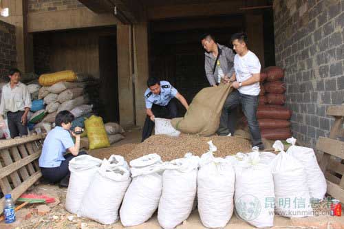 云南破获特大走私贩卖国家保护动物制品案(图)