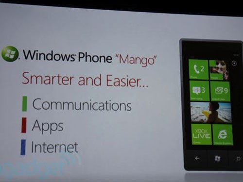 Windows Phone Mango