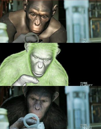 《猿族崛起》曝光海报 人猿凯撒面目阴沉成主角