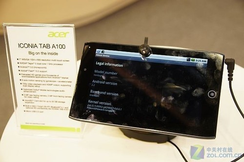 Acer2011̨չչʾIconia Tab A100