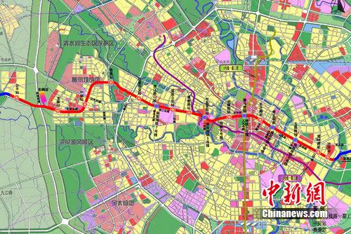 成都地铁4号线获准10月开建(图)