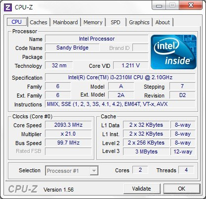 CPU-ZʾϢ