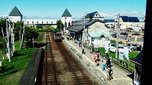北海道美瑛车站图片