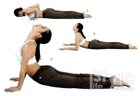 生理期瑜伽动作七式图片