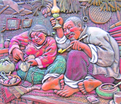 具有浓郁东北特色的文化艺术品