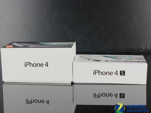 iphone 4/4s外包装对比