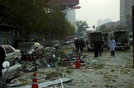 西安东站爆炸事故图片