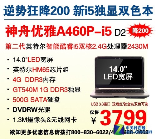  A460P-i5 D2 