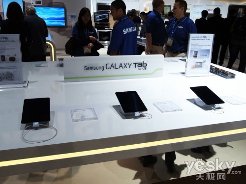 三星GALAXY Tab 7.7平板电脑现身本届CES