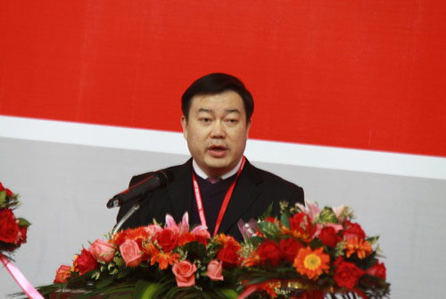 广州九州国际董事长李建明先生发表讲话