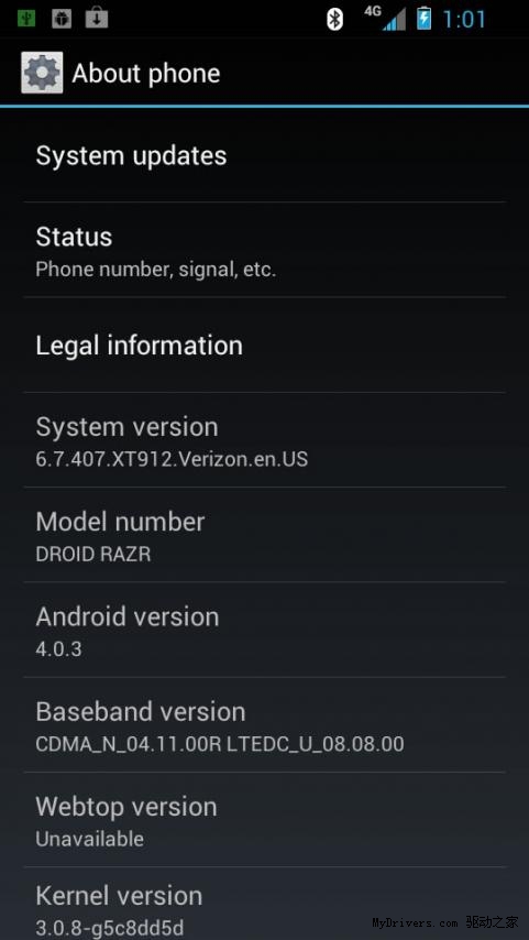 ĦRazrٷAndroid 4.0ϵͳͼع