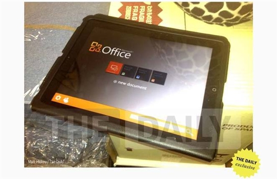 iPadOfficeͼй¶ ΢˵ߡ