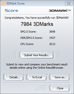 3Dmark06Գɼ˫Bо