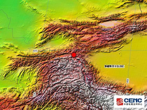 局部视图图据中国地震台网中心
