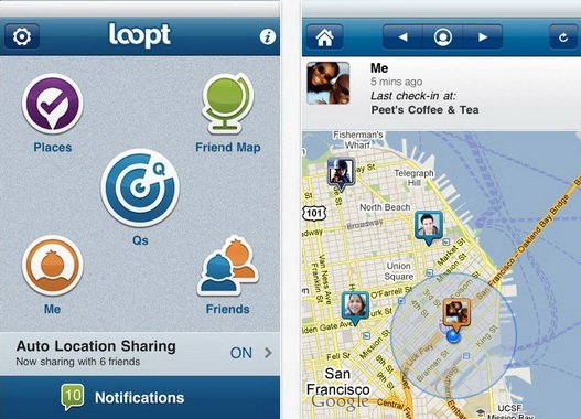 Loopt app ͼ