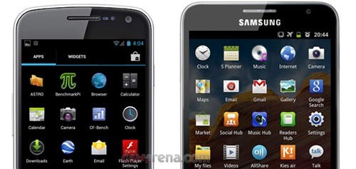 GALAXY S IIIHome UINote