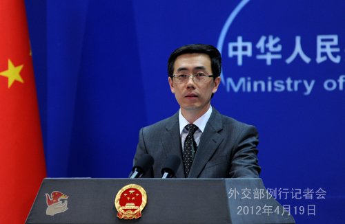 人民网4月20日讯4月19日，外交部发言人刘为民主持例行记者会，在会上回应了朝鲜最新导弹发射车来自中国传言