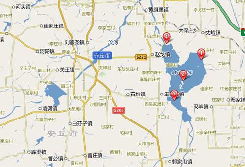 潍坊峡山地图图片