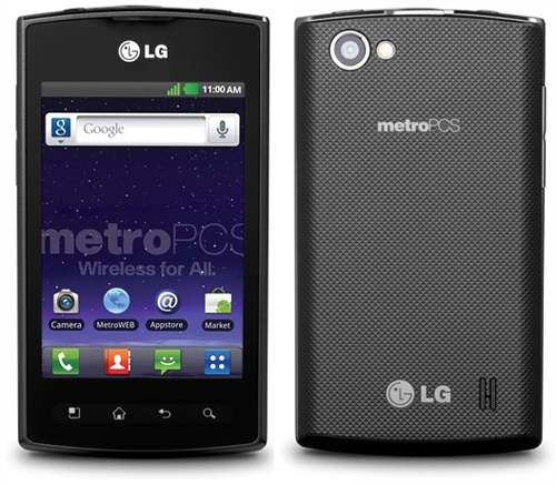 LG Optimus M+3.5ӢʾֱΪ320x480ֻõ800MHzAndroid2.3ϵͳֻӵ500ͷ