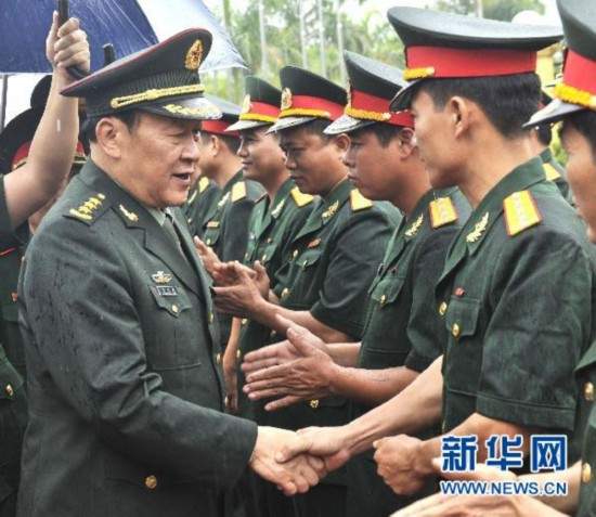 越南长征将军与中国图片