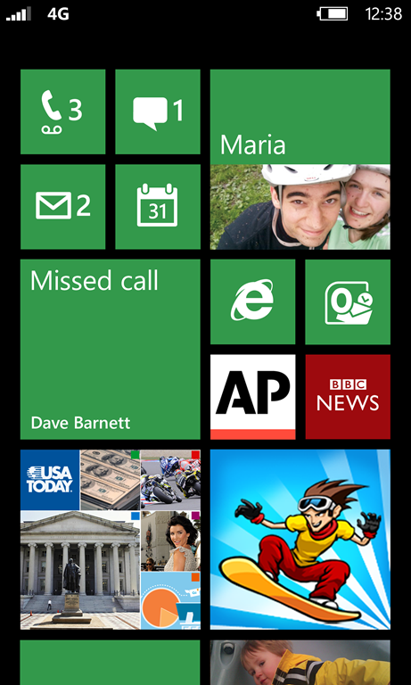 Windows Phone 8ȫStartĻͼ