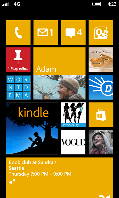 Windows Phone 8ȫStartĻͼ