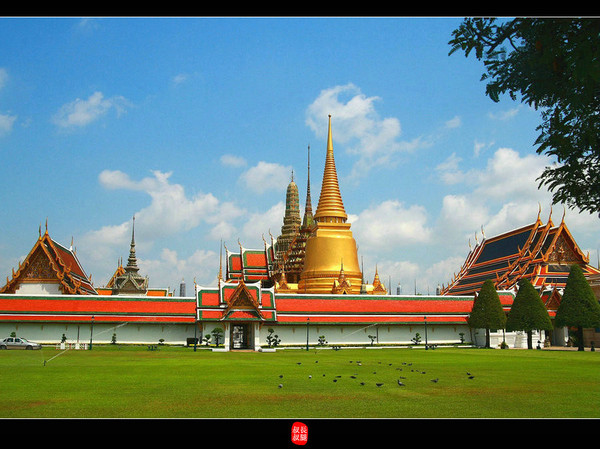 ȴBangkok Grand Palace΢ЦԷ羰ĵطϧÿһԵ徻ĵĳԼԽ֮·