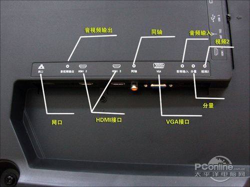 海信电视开关在哪图片