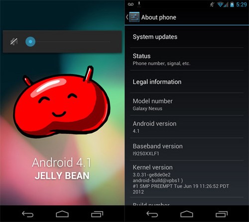HSPA+Galaxy NexusAndroid 4.1