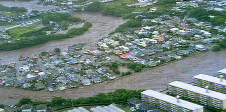 熊本县遭遇前所未有的特大暴雨网页截图