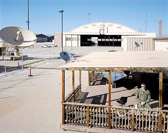 霍洛曼空军基地的无人机驾驶员在训练