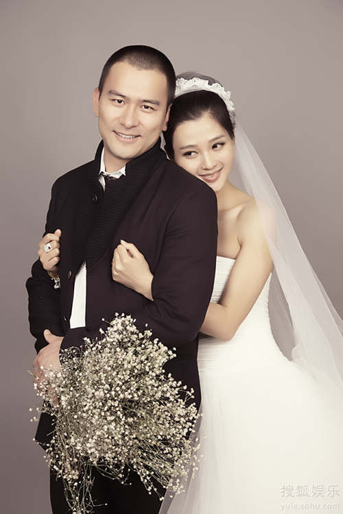 白庆琳结婚照图片