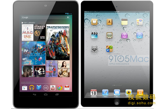 Nexus 7  vs iPad Mini