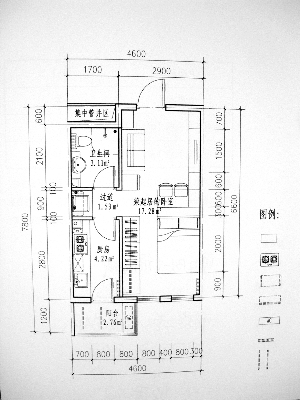 30平方米基本戶型,雖然套型面積只有26平方米,可不止有一個建築面積2.