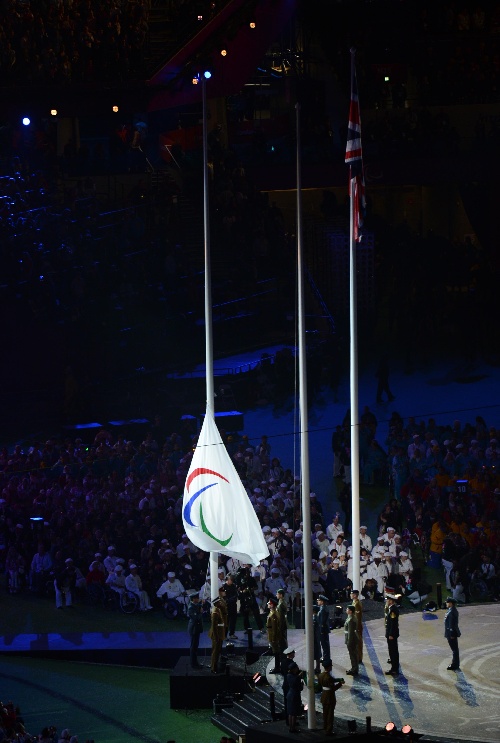 残疾人奥林匹克会旗图片