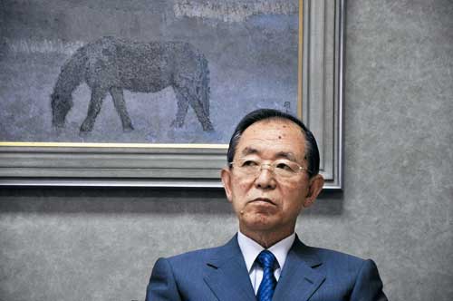 在场的人都愿意听听这位即将成为"前任"的日本驻华大使的发言