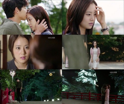 搜狐韩娱讯 26日播出的kbs 2tv水木剧《善良的男人》中,陷入爱河的