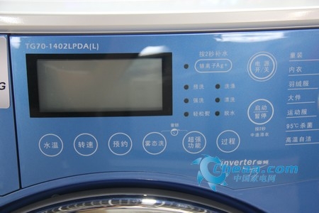 小天鹅洗衣机TG70-1402LPDA(L)显示屏