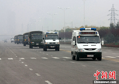 武警医院救护车图片