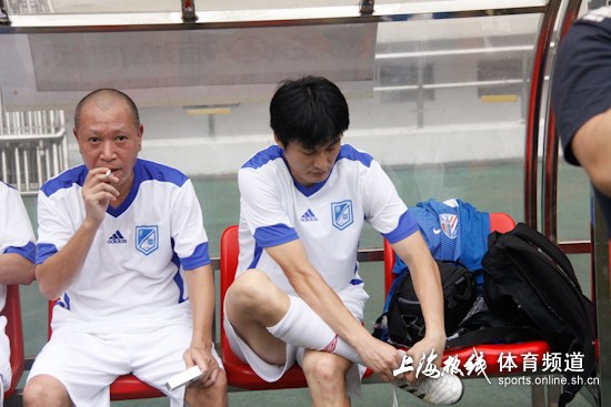 甲a申花元老队成立 范志毅领衔秀当年风采(图)