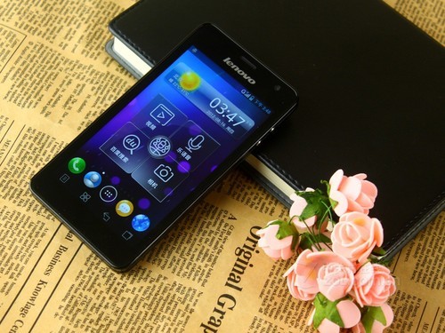 联想 K860 黑色 外观图